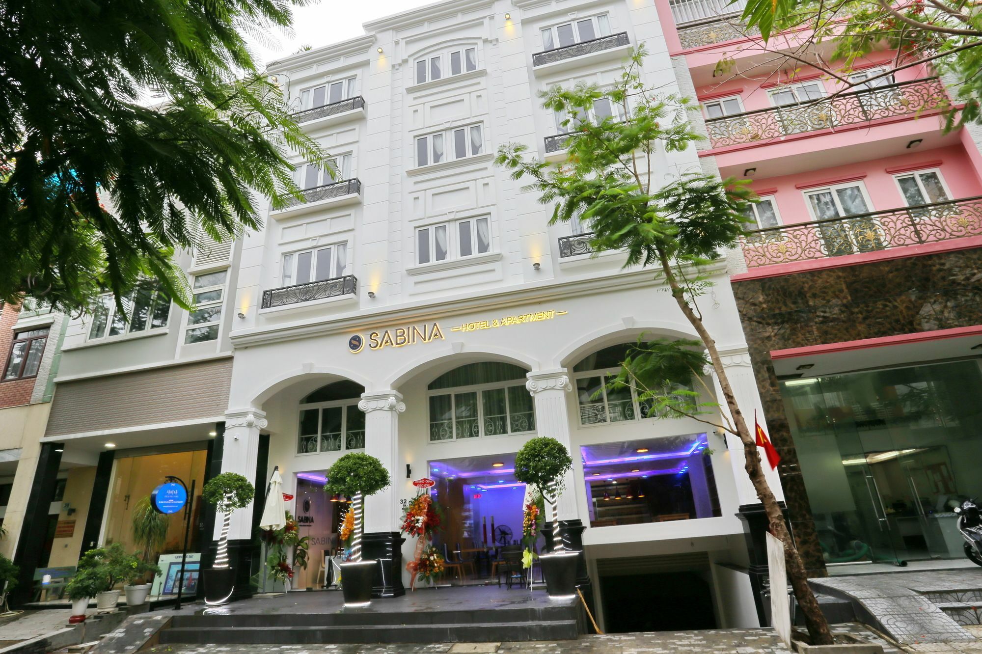 ซาบีนา โฮเต็ล แอนด์ อพาร์ตเมนต์ -Hcm Aparthotel โฮจิมินห์ซิตี้ ภายนอก รูปภาพ